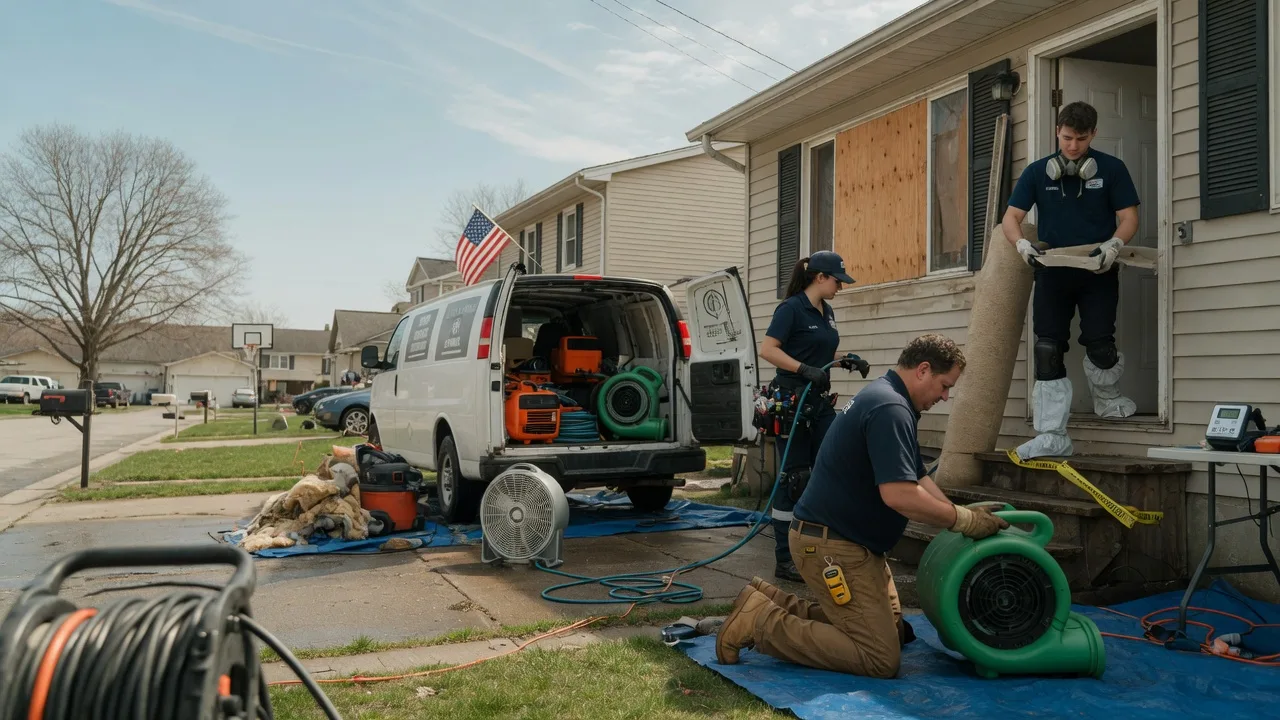 Water Damage Restoration in Dow City, IA near me